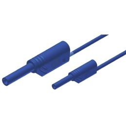 1 pcs - Hirschmann Test & Measurement, 10A, 1000V ac/dc, Blue, 1m Lead Length