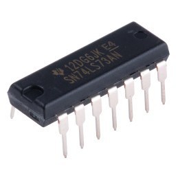 5 pcs - Texas Instruments SN74LS73AN Dual JK Type Flip Flop IC, 14-Pin PDIP