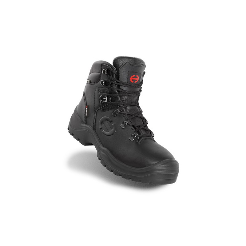 1 Pair - Uvex Black Composite Toe Capped Unisex Safety Boot, UK 6.5, EU 40