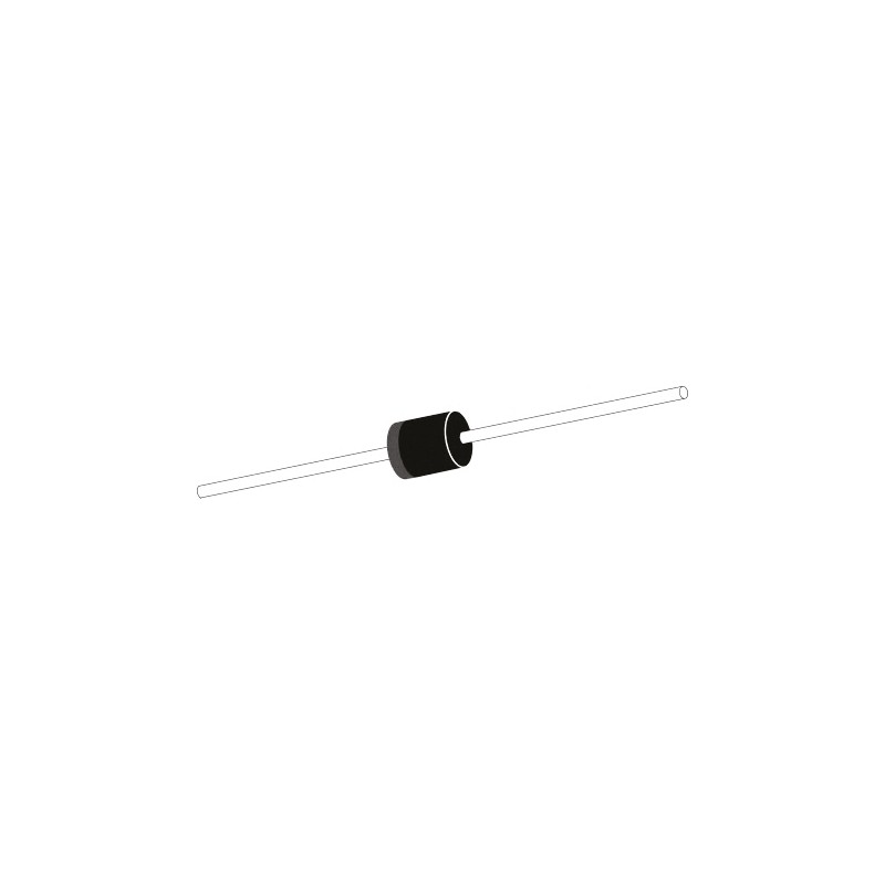 5 pcs - Vishay 5KP40A-E3/54, Uni-Directional TVS Diode, 5000W, 2-Pin P600