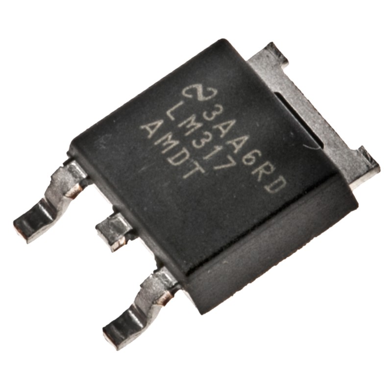 5 pcs - Texas Instruments LM317AMDT/NOPB, 1 Linear Voltage, Voltage Regulator 500mA, 1.2 - 37 V 3-Pin, TO-252