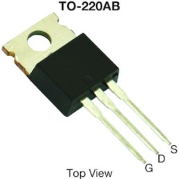 500 pcs - N-Channel MOSFET, 150 A, 100 V, 3-Pin TO-220 Vishay SUP70042E-GE3