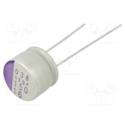 1 pcs x PANASONIC - 16SEQP150M - Capacitor: polymer, 150uF, 16VDC, SEQP, THT, ±20%, -55÷125°C, 1000h