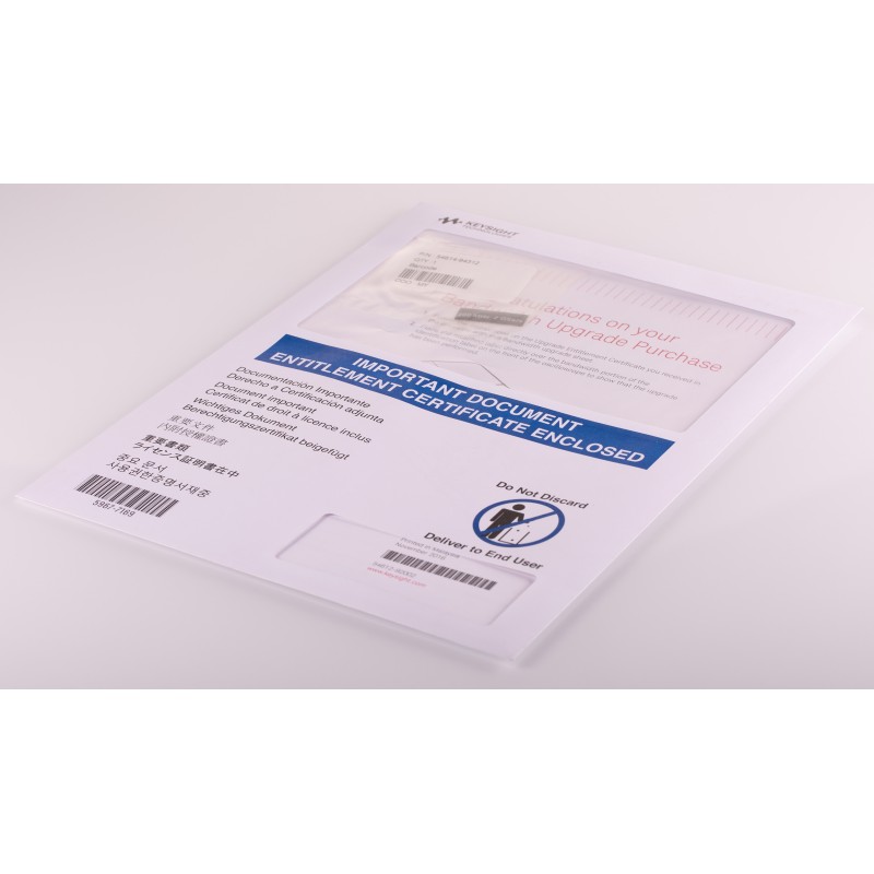 1 pcs - Keysight Technologies Oscilloscope Software for Use with DSOX1204A Oscilloscopes, DSOX1204G Oscilloscopes