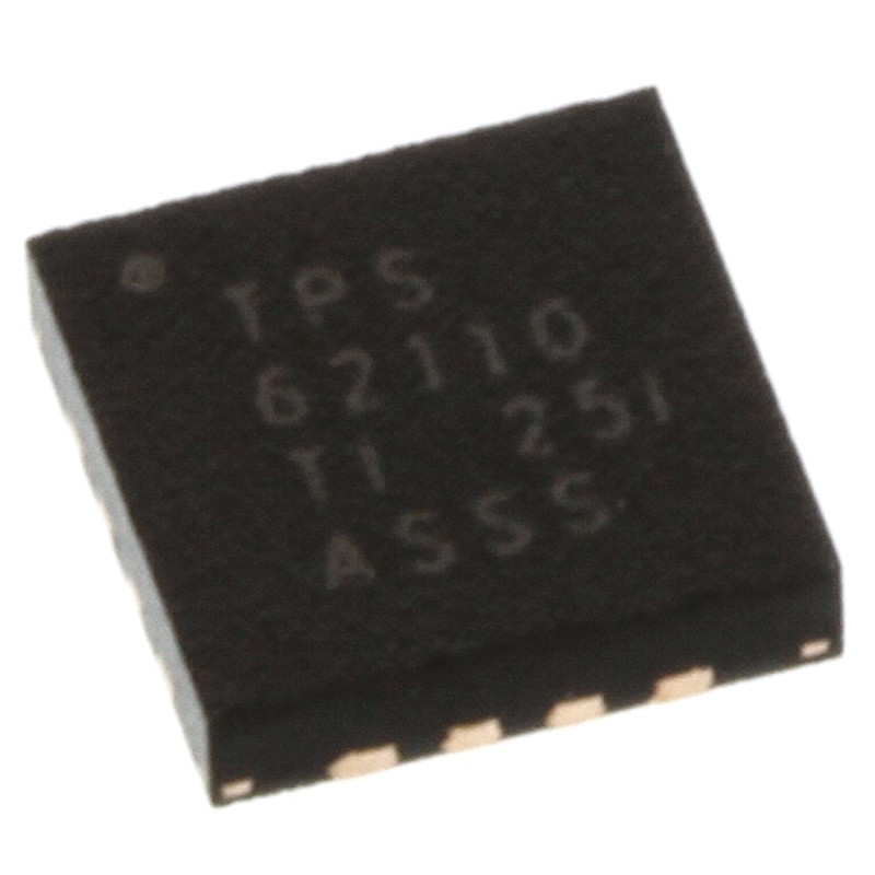 5 pcs - Texas Instruments, TPS62110RSAT Step-Down Switching Regulator, 1-Channel 1.5A Adjustable 16-Pin, QFN