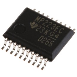 5 pcs - Texas Instruments MAX3223ECDBR Line Transceiver, 20-Pin SSOP