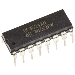 5 pcs - Texas Instruments UC3524AN, Dual PWM Controller, 40 V, 500 kHz 16-Pin, PDIP