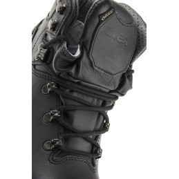 1 Pair - Uvex Quatro GTX Black Steel Toe Capped Men's Safety Boots, EU 45