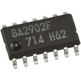5 pcs - BA3474F-E2 ROHM, High Speed, Op Amp, 4MHz, 3 - 36 V, 14-Pin SOP
