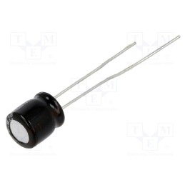 10 pcs x PANASONIC - EEAGA1C470H - Capacitor: electrolytic, THT, 47uF, 16VDC, Ø6.3x7mm, Pitch: 2.5mm