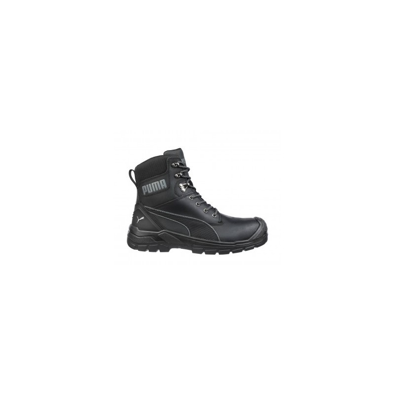 1 Pair - Puma Safety Conquest Black Men's Safety Boots, UK 9, EU 43
