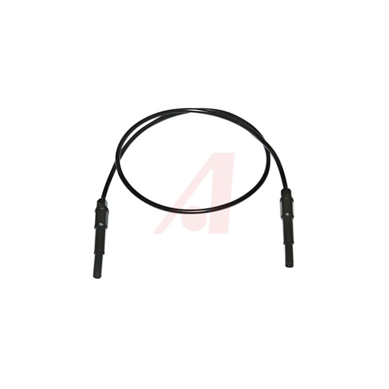 1 pcs - Mueller Electric Test lead, 20A, 1kV, Black, 1.5m Lead Length