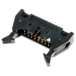 1 pcs - Hirose HIF3B Series Straight Through Hole PCB Header, 16 Contact(s), 2.54mm Pitch, 2 Row(s), Shrouded