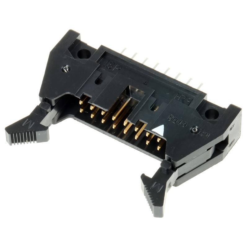 1 pcs - Hirose HIF3B Series Straight Through Hole PCB Header, 16 Contact(s), 2.54mm Pitch, 2 Row(s), Shrouded