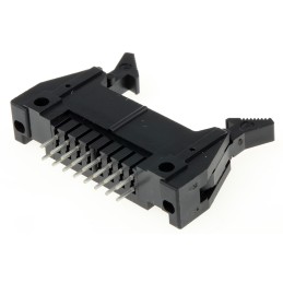 1 pcs - Hirose HIF3B Series Straight Through Hole PCB Header, 16 Contact(s), 2.54mm Pitch, 2 Row(s), Shrouded