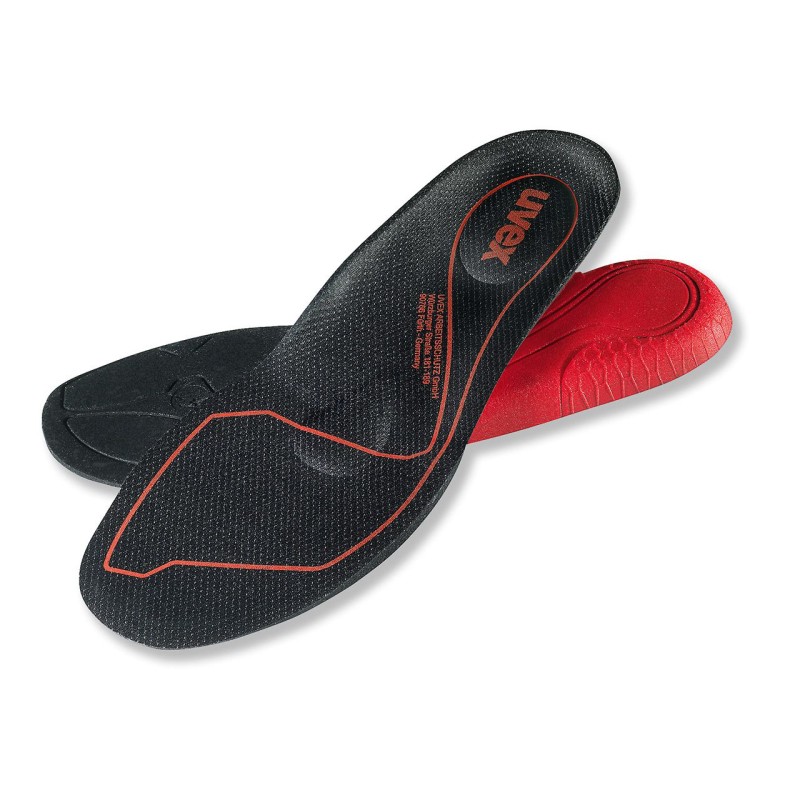 1 Pair - Uvex Black Insole, Size 6