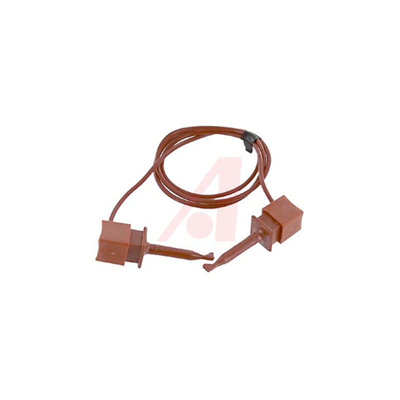 1 pcs - Mueller Electric Test lead, 5A, Black, 600mm Lead Length