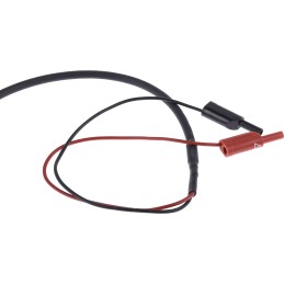 1 pcs - Schutzinger BNC Test Lead, Black, Red, 500mm Lead Length