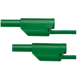 1 pcs - Schutzinger Test lead, 32A, 1kV, Green, 1.5m Lead Length