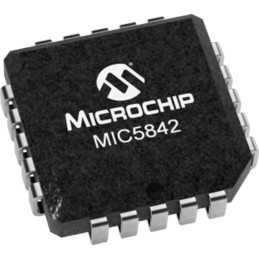 5 pcs - Microchip MIC5842YN Octal-Bit 8 Bit Latch, Transparent D Type, 18-Pin DIP