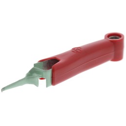 1 pcs - Hirschmann Test & Measurement Red Mini Test Clip, 6A Rating