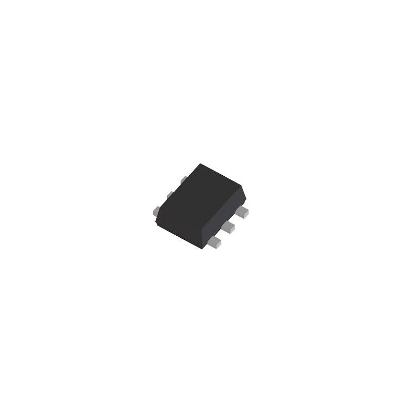 50 pcs - DiodesZetex, AP61102QZ6-7 Sync Buck Converter 1A Adjustable 6-Pin, SOT563