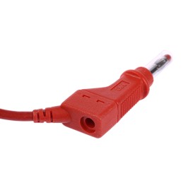 1 pcs - Staubli, 32A, 600V, Red, 1m Lead Length