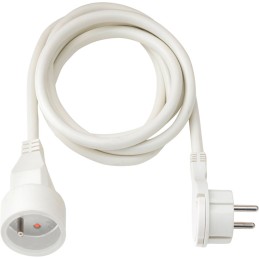 1 pcs - brennenstuhl 2m 1 Socket Type E - French Extension Lead, 230 V, IP20