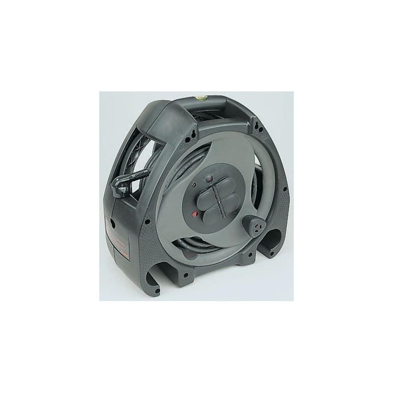 1 pcs - Legrand 25m 4 Socket Type E - French Cable Reel, 230 V, IP44