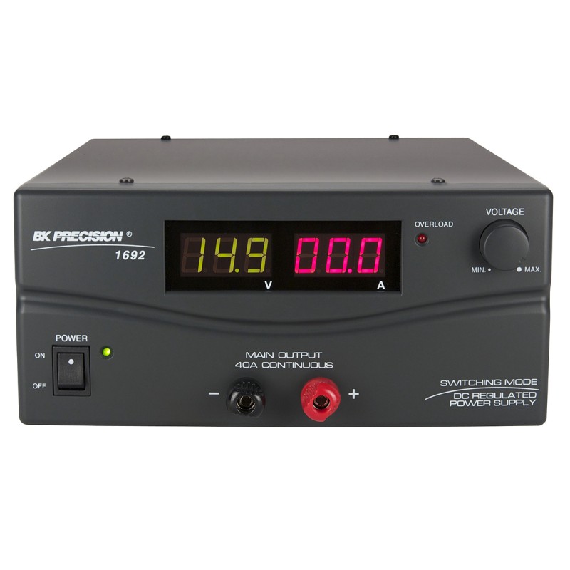 1 pcs - BK Precision Digital Bench Power Supply, 15V, 40A, 1-Output, 600W