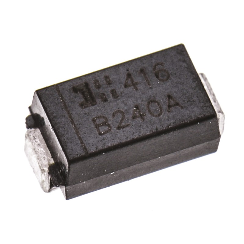 5000 pcs - Diodes Inc 40V 2A, Schottky Diode, 2-Pin DO-214AC B240A-13-F