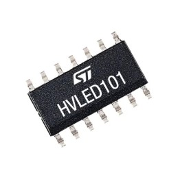10 pcs - STMicroelectronics HVLED101TR, Flyback Controller 14-Pin, SOP-14