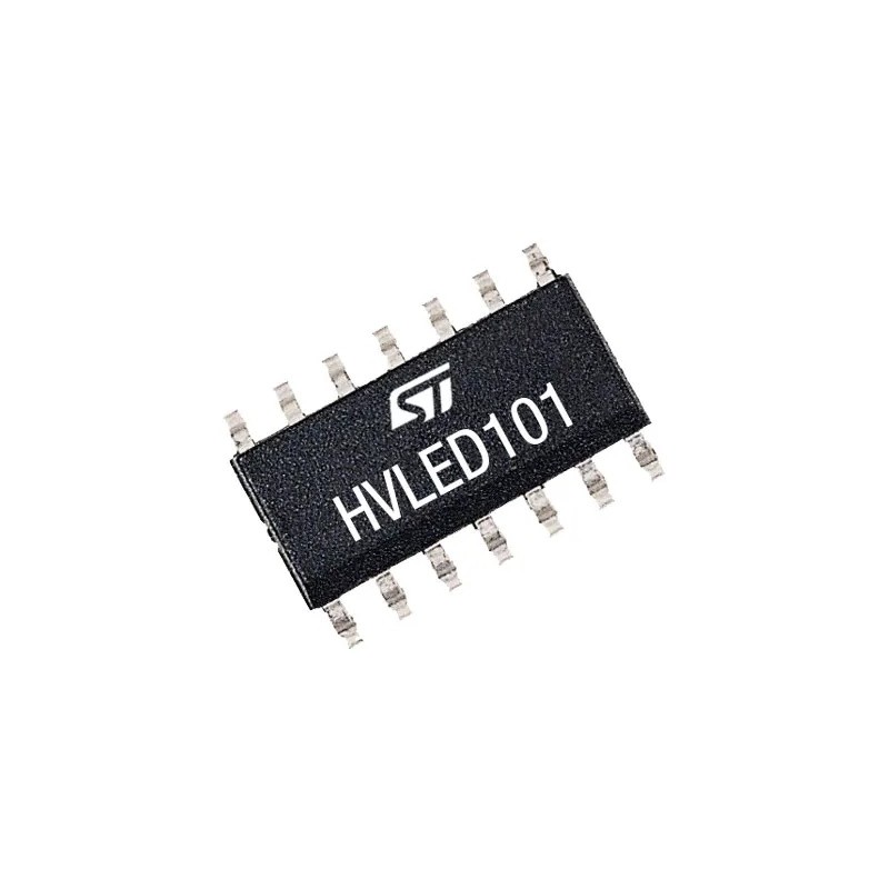 10 pcs - STMicroelectronics HVLED101TR, Flyback Controller 14-Pin, SOP-14