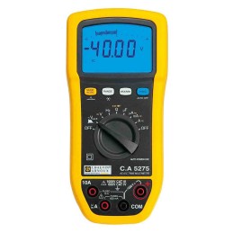 1 pcs - Chauvin Arnoux CA 5275 Handheld Digital Multimeter, True RMS, 10A ac Max, 10A dc Max, 1000V ac Max