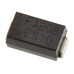 7500 pcs - onsemi 200V 1A, Rectifier Diode, 2-Pin DO-214AC ES1D