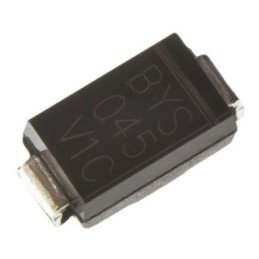7500 pcs - Vishay 45V 1.5A, Schottky Diode, 2-Pin DO-214AC BYS10-45-E3/TR3