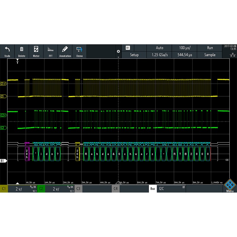 1 pcs - Rohde & Schwarz Oscilloscope Software for Use with RTB2000 Digital Oscilloscope
