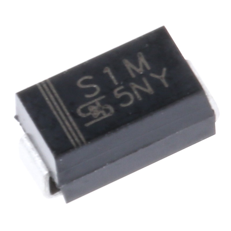7500 pcs - Taiwan Semi 1000V 1A, Rectifier Diode, 2-Pin DO-214AC S1M M2G