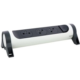 1 pcs - Legrand 3 Socket Type E - French Extension Lead