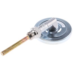 1 pcs - Jumo Immersion Dial Thermometer 0 - +120 °C, 608001/1810-818-841-10-104-46-26-100/000