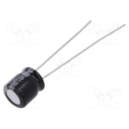 10 pcs x PANASONIC - EEAGA1E330 - Capacitor: electrolytic, THT, 33uF, 25VDC, Ø6.3x7mm, Pitch: 2.5mm