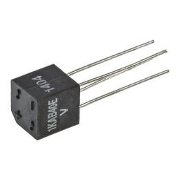 5 pcs - Vishay Bridge Rectifier, 1.2A, 400V, 4-Pin