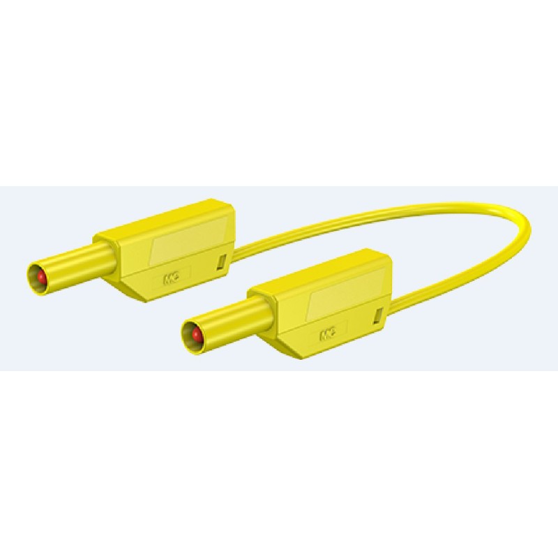 1 pcs - Staubli, 32A, 1kV, Yellow, 500mm Lead Length
