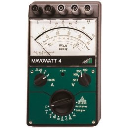 1 pcs - Gossen Metrawatt MAVOWATT 4 Power Meter, 25kW max, 25A ac max, 25A dc max, 500V dc max