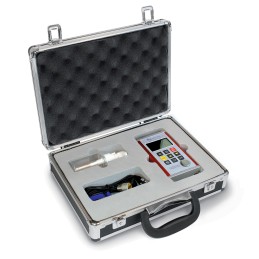 1 pcs - Sauter TU 80-0.01 US Thickness Meter, 0.75mm - 80mm, 0.5% Accuracy, 0.01 mm Resolution, LCD Display