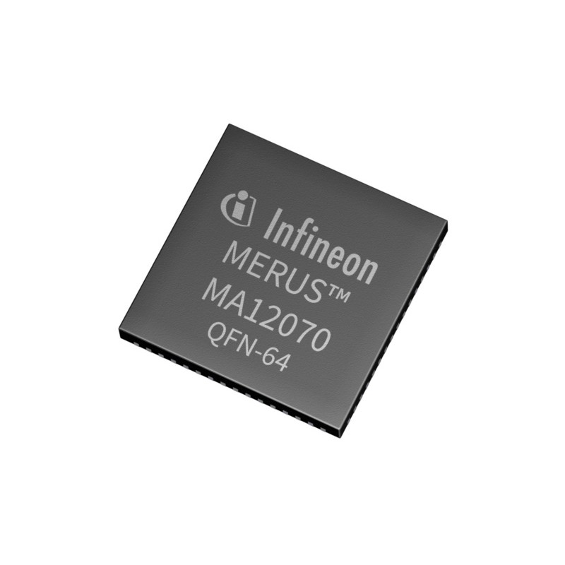 5 pcs - Infineon,160W, 64-Pin QFN 64 pins MA12070XUMA1