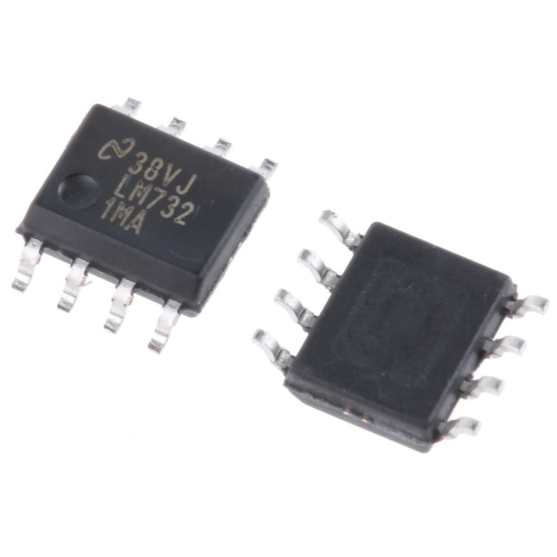 5 pcs - LM7321MA/NOPB Texas Instruments, Precision, Op Amp, RRIO, 20MHz, 2.5 - 32 V, 8-Pin SOIC