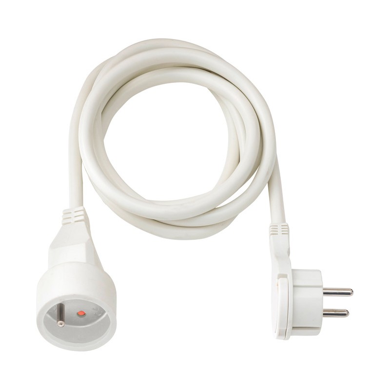 1 pcs - brennenstuhl 3m 1 Socket Type E - French Extension Lead, 230 V, IP20