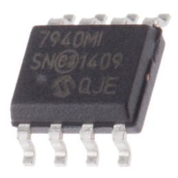 5 pcs - Microchip MCP7940M-I/SN, Real Time Clock (RTC), 64B RAM Serial-I2C, 8-Pin SOIC