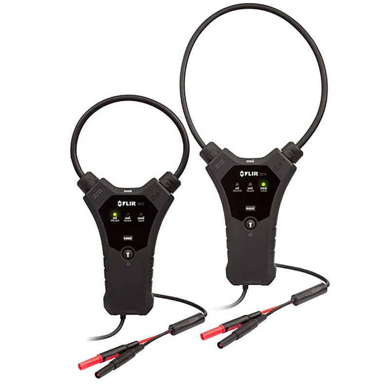 1 pcs - FLIR TA72 Current Probe, AC, Rogowski Coil Adapter, Voltage Output - UKAS Calibrated